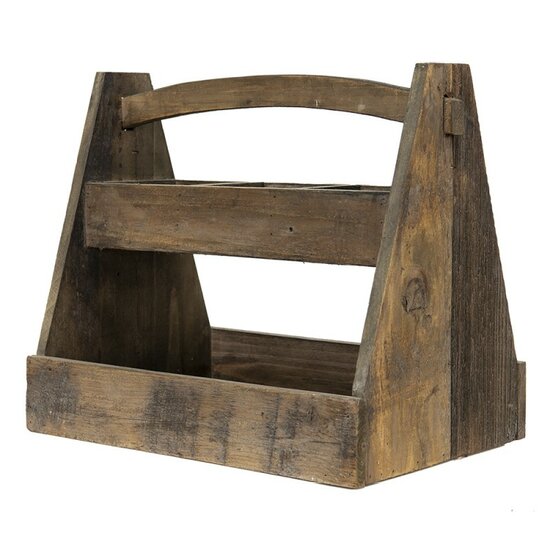 6H2076 Opbergkist Bruin 46*31*40 cm 46*31*40 cm Bruin | 6H2076 | Clayre & Eef 1