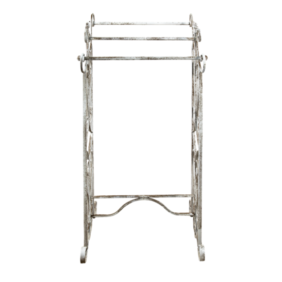 Clayre & Eef | Handdoekhouder Grijs 48x36x89 cm | 5Y1012