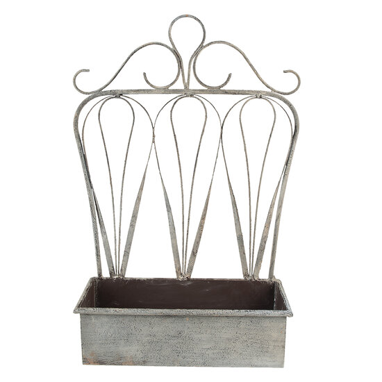 Clayre & Eef | Planthouder Grijs 49x15x70 / 38x12x55 cm | 5Y1004