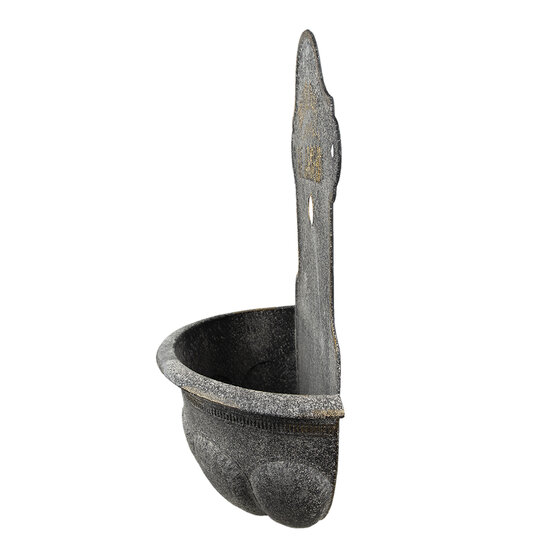 Clayre & Eef | Bloempot Binnen Grijs 46x23x72 cm | 5Y1011