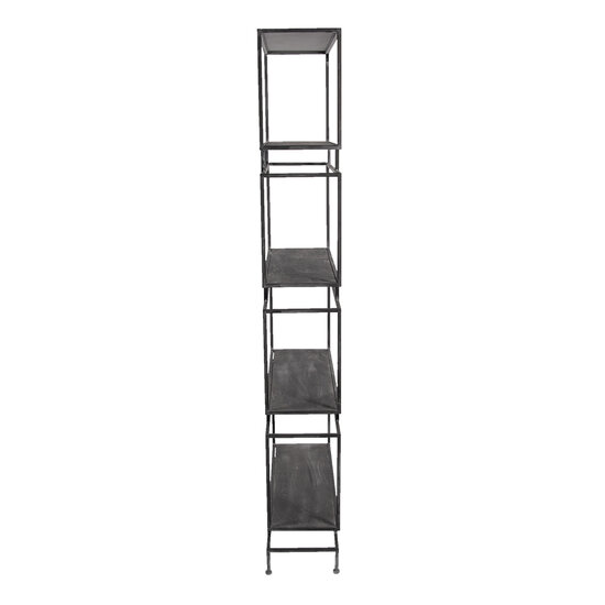 Clayre & Eef | Wandrek Zwart 61x23x160 cm | 5Y3481