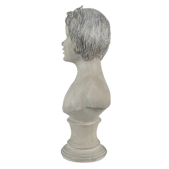 Clayre & Eef | Decoratie Beeld Meisjes Buste Beige 14x9x27 cm | 6PR3546