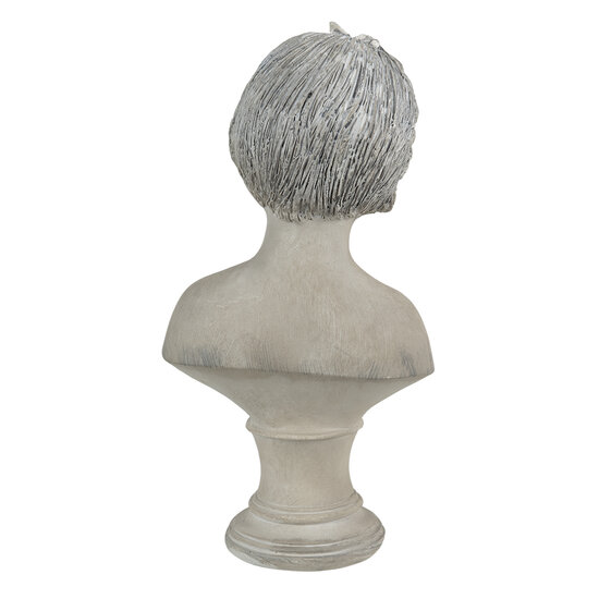 Clayre & Eef | Decoratie Beeld Meisjes Buste Beige 14x9x27 cm | 6PR3546