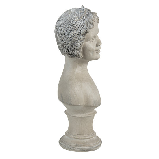 Clayre & Eef | Decoratie Beeld Meisjes Buste Beige 14x9x27 cm | 6PR3546