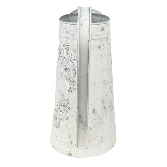 Clayre & Eef | Decoratieve Schenkkan Grijs, Wit 16x12x22 cm | 6Y4799