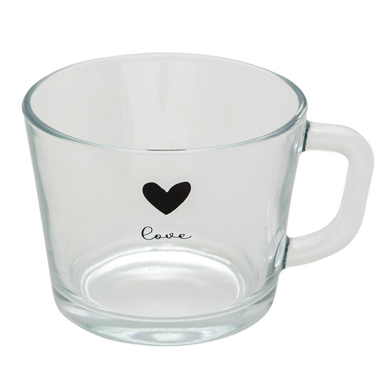 Clayre & Eef | Theeglas Transparant 450 ml | 6GL3519