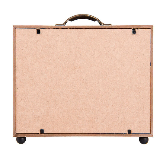 Clayre & Eef | Spaarpot Bruin 18x7x17 cm | 6H1448
