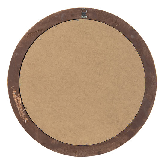 Clayre & Eef | Wandspiegel Goudkleurig ø 59x7 cm | 52S256