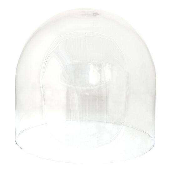 Clayre &amp; Eef   | Stolp Transparant &oslash; 23x22 cm | 6GL3548