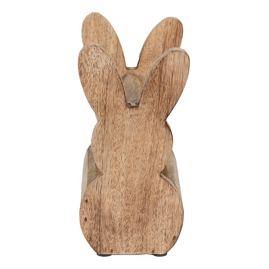 Clayre & Eef | Houten kistje Konijn Bruin 16x12x25 cm | 6H2157L