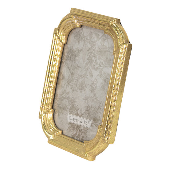 Clayre & Eef | Fotolijst Goudkleurig 14x2x18 cm / 10x15 cm | 2F0934