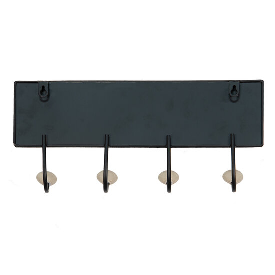 Clayre & Eef | Wandkapstok Rood 40x7x18 cm | 6Y5014