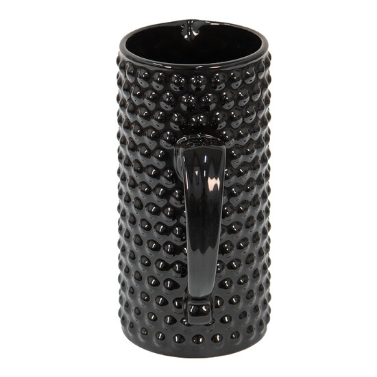 Clayre & Eef | Decoratieve Schenkkan Zwart 14x9x20 cm / 1000 ml | 6CE1474