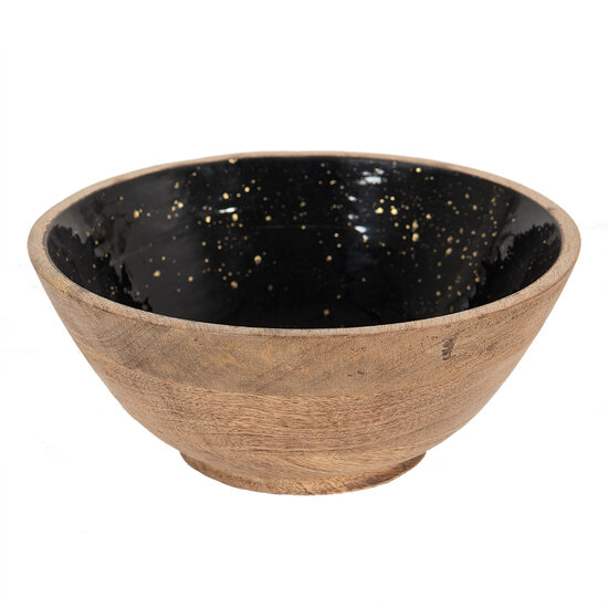 Clayre & Eef | Decoratie schaal Bruin ø 25x10 cm | 6H2248