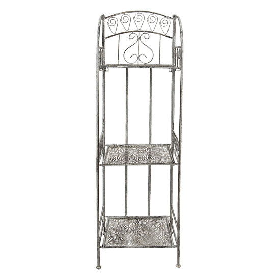 Clayre & Eef | Rek Grijs 34x29x112 cm | 5Y0976