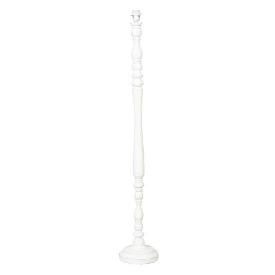 Clayre & Eef | Lampenvoet Vloerlamp Wit ø 22x135 cm E27/max 1x60W | 5LMP147
