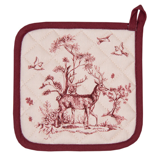 Clayre & Eef | Pannenlap 20x20 cm | PFT45