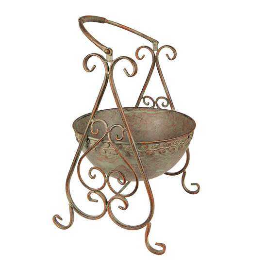 Clayre & Eef | Planthouder Groen 26x27x49 cm | 6Y4842