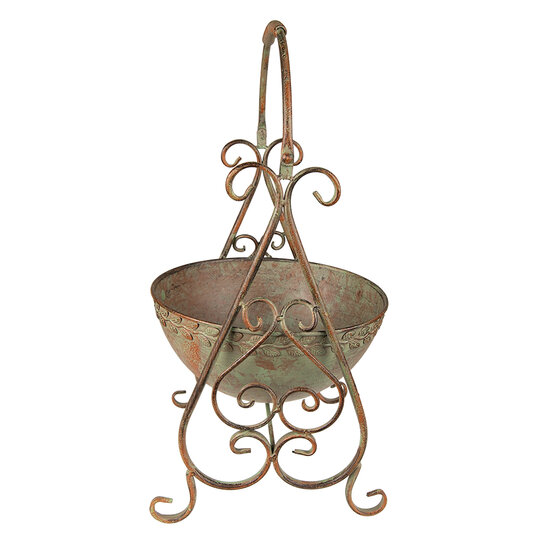 Clayre & Eef | Planthouder Groen 26x27x49 cm | 6Y4842