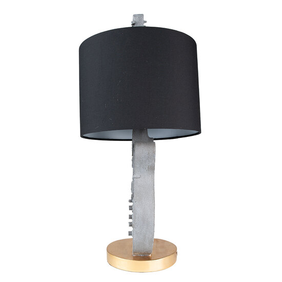 Clayre & Eef | Tafellamp Grijs ø 30x68 cm E27/max 1x25W | 5LMC0026