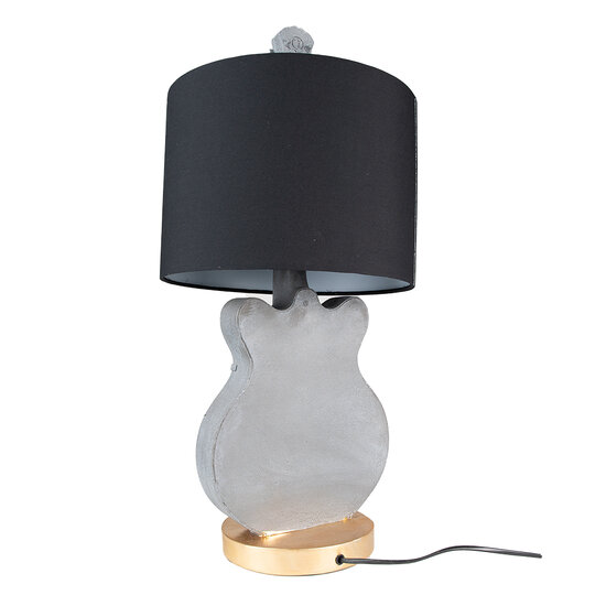 Clayre & Eef | Tafellamp Grijs ø 30x68 cm E27/max 1x25W | 5LMC0026