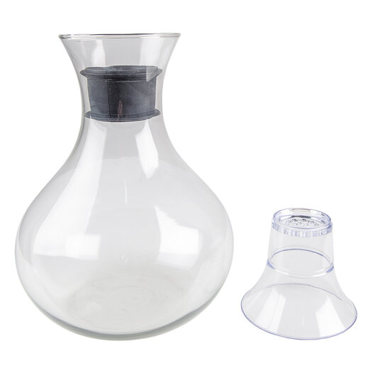 Clayre & Eef | Karaf set 5 dlg Transparant 1740 ml / 375 ml | 6GL4186