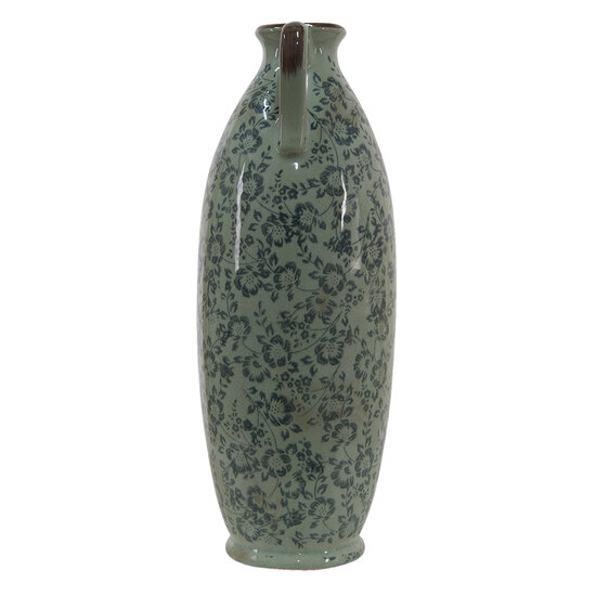 Clayre & Eef | Decoratie Vaas Groen ø 16x45 cm | 6CE1393L