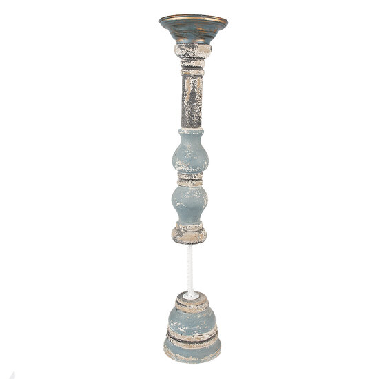Clayre & Eef | Kandelaar Groen ø 12x59 cm | 5H0608