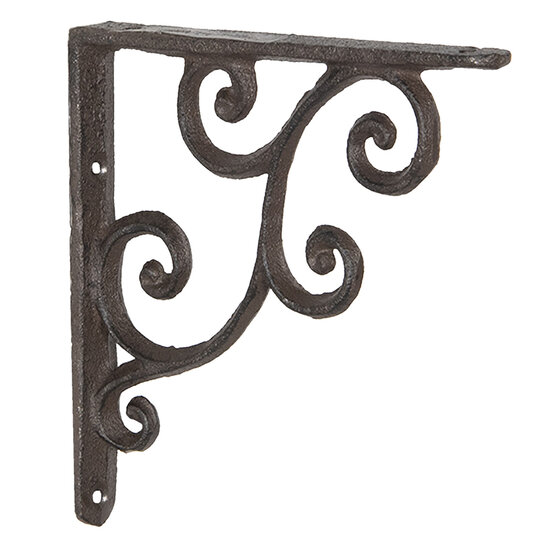 Clayre & Eef | Hoekijzer Bruin 2x14x14 cm | 6Y3024