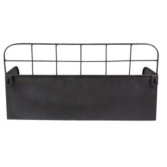 Clayre & Eef | Wandrek Zwart 38x14x20 cm | 6Y4745
