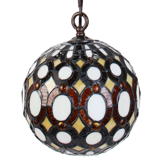 Clayre & Eef | Hanglamp Tiffany ø 20x116 cm E14/max 1x25W | 5LL-6270