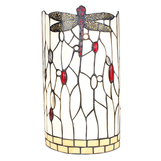 Clayre & Eef | Wandlamp Tiffany 20x10x36 cm E14/max 2x25W | 5LL-6303