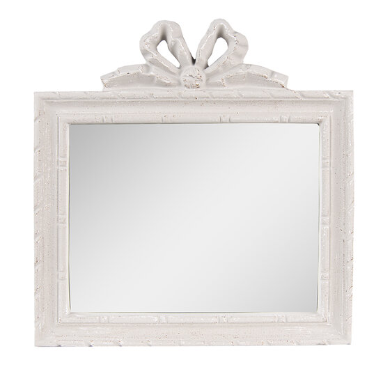 Clayre & Eef | Wandspiegel Grijs 30x2x31 cm | 62S267