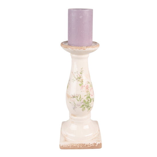 Clayre & Eef | Kandelaar Roze ø 13x30 cm | 6CE1539L
