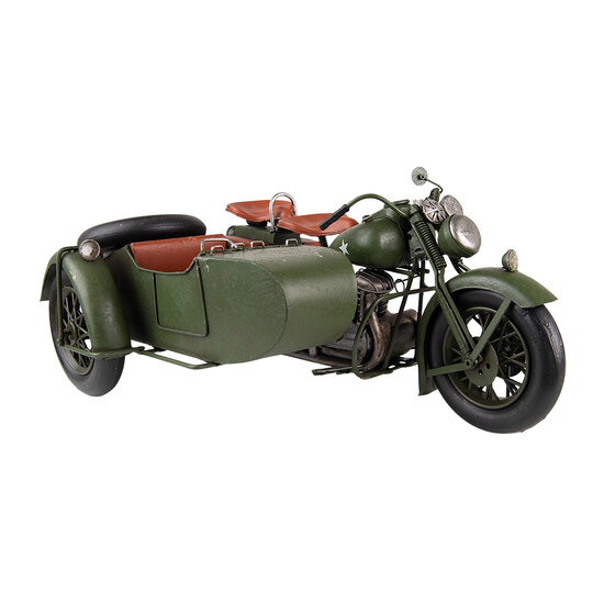 Clayre & Eef | Decoratie Miniatuur Groen 38x26x18 cm | 6Y4962