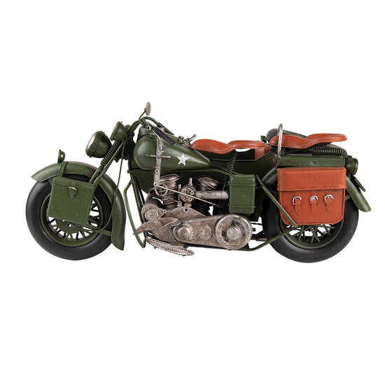 Clayre & Eef | Decoratie Miniatuur Groen 38x26x18 cm | 6Y4962