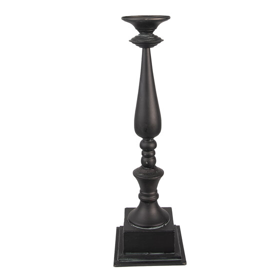 Clayre & Eef | Kandelaar Grijs 15x15x50 cm | 6Y5321