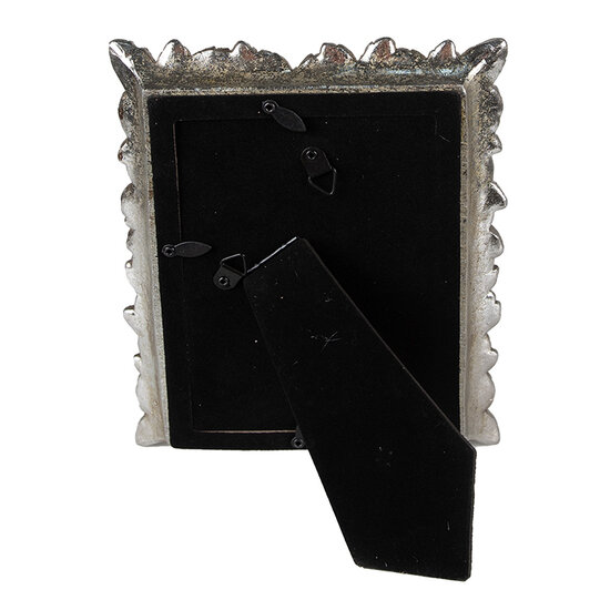 Clayre & Eef | Fotolijst Zilverkleurig 16x2x20 cm / 10x15 cm | 2F1032