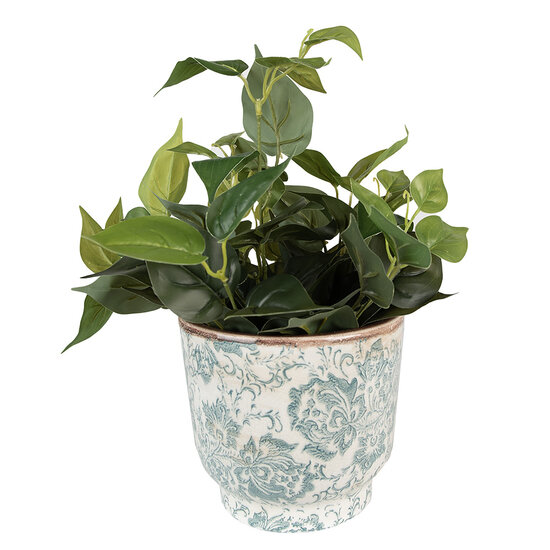 Clayre & Eef | Bloempot Binnen Groen ø 21x20 cm | 6CE1574L