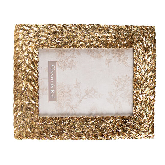 Clayre & Eef | Fotolijst Goudkleurig 19x2x24 cm / 13x18 cm | 2F0947