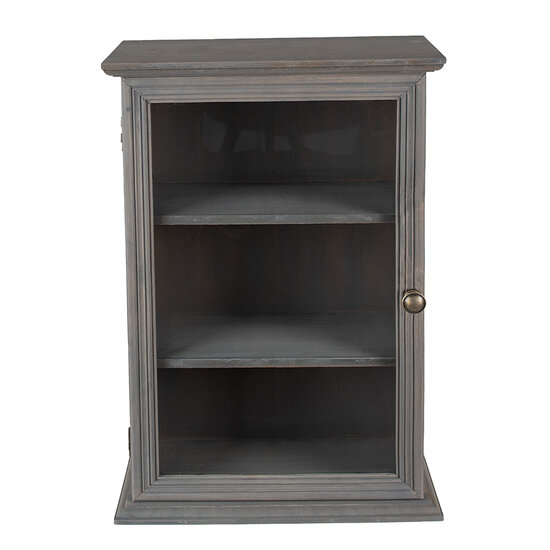Clayre & Eef | Wandkast Grijs 33x15x50 cm | 6H1998G