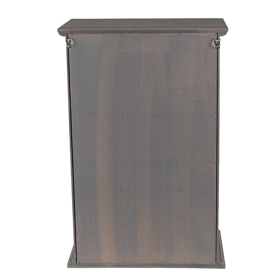 Clayre & Eef | Wandkast Grijs 33x15x50 cm | 6H1998G
