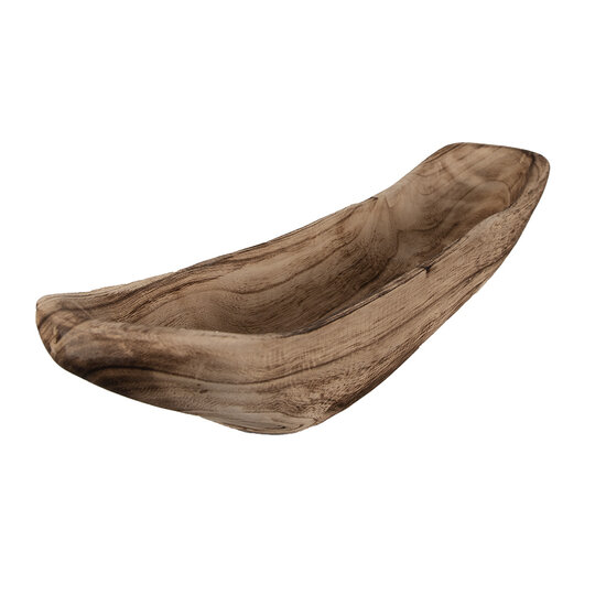 Clayre & Eef | Serveerschaal Bruin 60x8x12 cm | 5H0558