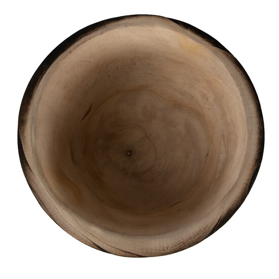Clayre & Eef | Serveerschaal Bruin ø 28x13 cm | 6H2131