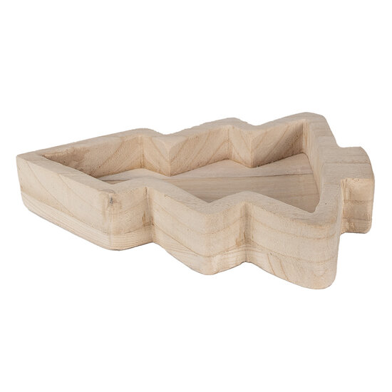 Clayre & Eef | Serveerschaal Bruin 33x23x6 cm | 6H2132