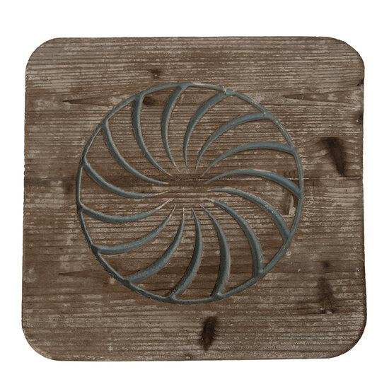 Clayre & Eef | Plantentafeltje Blauw 40x40x46 cm | 6H2267