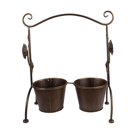 Clayre & Eef | Bloempot Bruin 40x20x47 cm | 6Y5264