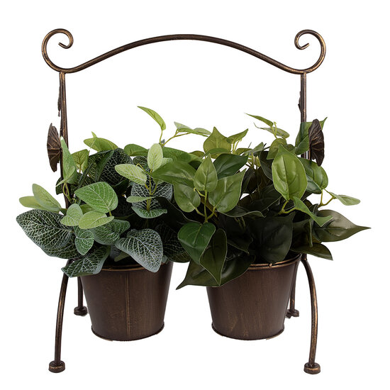 Clayre & Eef | Bloempot Bruin 40x20x47 cm | 6Y5264