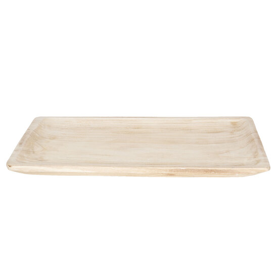 Clayre & Eef | Decoratief Dienblad Bruin 51x32x4 cm | 6H1759
