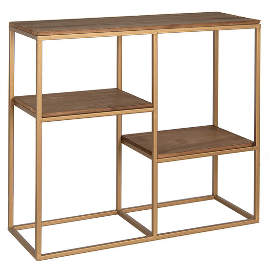 Clayre & Eef | Wandrek Goudkleurig 53x18x49 cm | 50744